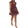 Petal And Pup Petal & Pup Fiorella Floral Ruffle Minidress