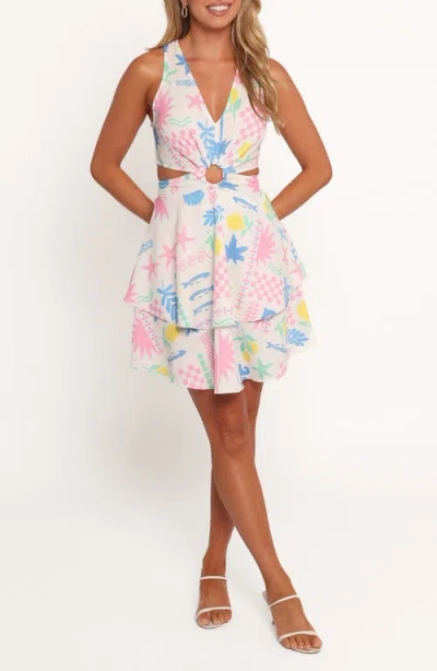 Petal And Pup Petal & Pup Freda Cutout Minidress In Pink