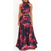 Petal And Pup Petal & Pup Freda Floral Halter Top & Maxi Skirt Set In Multi