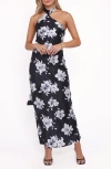 Petal And Pup Petal & Pup Freida Maxi Halter Dress In Black