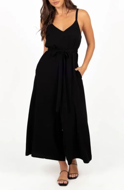 Petal And Pup Petal & Pup Gaia Wide Leg Jumpsuit In Black