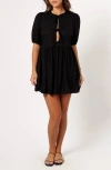 Petal And Pup Petal & Pup Harlyn Minidress In Black