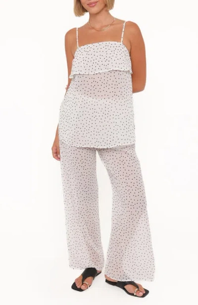 Petal And Pup Petal & Pup Hazel Cami & Pants Set In White