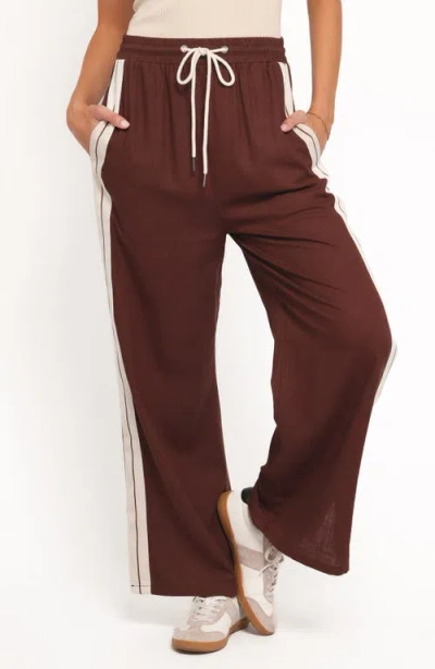 Petal And Pup Petal & Pup Hvar Track Pants In Brown