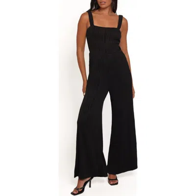Petal And Pup Petal & Pup Ivy Wide Leg Jumpsuit In Black