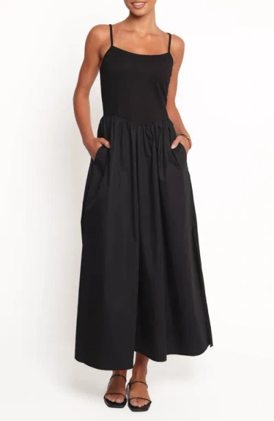 Petal And Pup Petal & Pup Jacinta Maxi Dress In Black