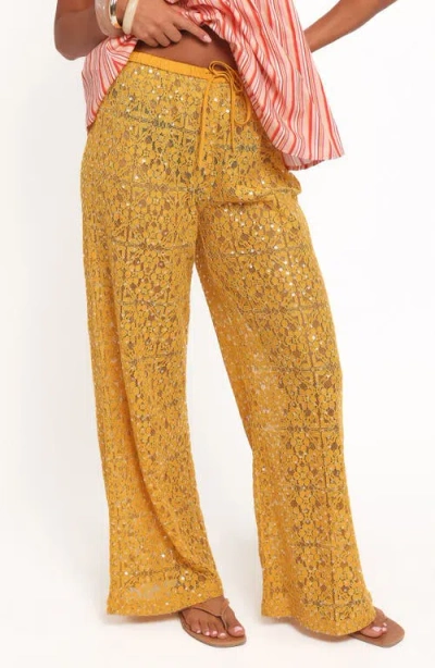 Petal And Pup Petal & Pup Jacinta Sequin Lace Pants In Multi