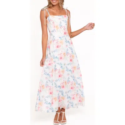 Petal And Pup Petal & Pup Jaxon Fit & Flare Maxi Dress In Pink