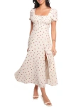 Petal And Pup Petal & Pup Jill Midi Dress In White