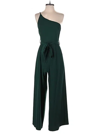 Pre-owned Petal And Pup Jumpsuit In Green