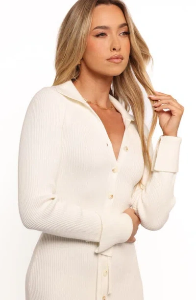 Petal And Pup Petal & Pup Kadi Maxi Sweater Dress In White