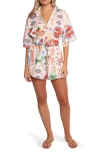 Petal And Pup Petal & Pup Kellie Mixed Print Romper In White