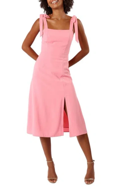 Petal And Pup Petal & Pup Laurel A-line Dress In Gold