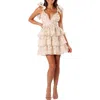 Petal And Pup Petal & Pup Leanna Floral Tiered Minidress In Floral