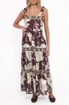 Petal And Pup Petal & Pup Leonor Print Maxi Dress In Multi