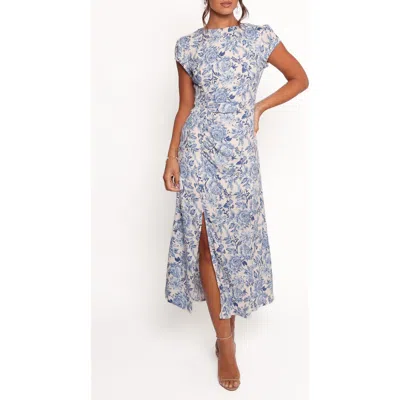Petal And Pup Petal & Pup Lisbeth Floral Print Midi Dress In Multi