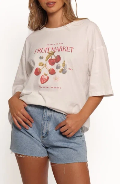 Petal And Pup Petal & Pup Loa Graphic T-shirt In White