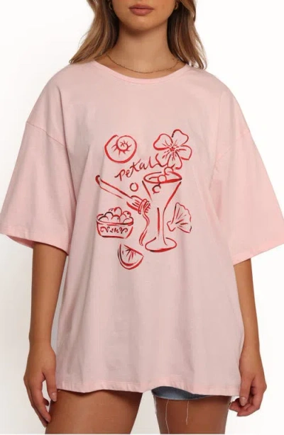 Petal And Pup Petal & Pup Loa Graphic T-shirt In Pink