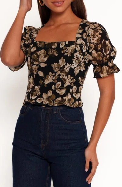 Petal And Pup Petal & Pup Lucie Top In Brown