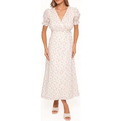 Petal And Pup Mabella Midi Dress In Pink