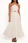 Petal And Pup Petal & Pup Madi Center Cutout Maxi Dress In White