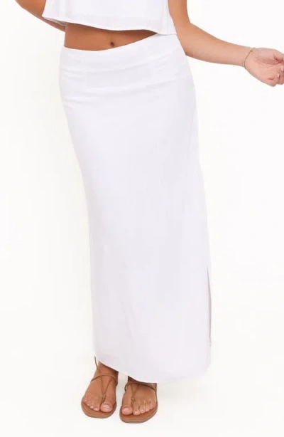 Petal And Pup Petal & Pup Madison Maxi Skirt In White