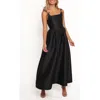Petal And Pup Petal & Pup Marcelline Fit & Flare Maxi Dress In Black