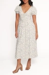 Petal And Pup Petal & Pup Mildred Floral Print Maxi Dress In White