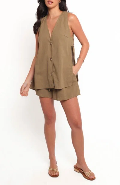 Petal And Pup Petal & Pup Miller Cotton Vest & Shorts Set In Multi