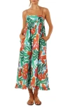 Petal And Pup Petal & Pup Miuccia Floral Cotton Maxi Sundress In Multi
