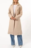 Petal And Pup Petal & Pup Montana Trench Coat In Blue