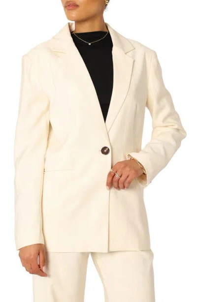 Petal And Pup Petal & Pup Noelle Oversize Blazer In White