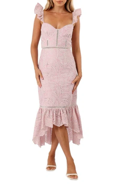 Petal And Pup Petal & Pup Novella Midi Dress In Pink