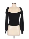 Petal And Pup Pullover Sweater In Black