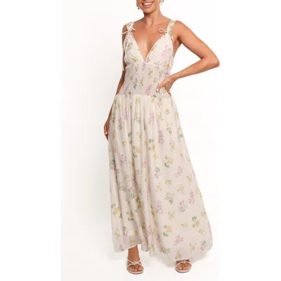 Petal And Pup Petal & Pup Reverie Floral Smocked Maxi Dress In Multi