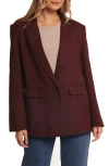 Petal And Pup Petal & Pup Rhodes Oversize Blazer In Red