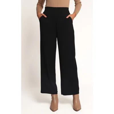 Petal And Pup Petal & Pup Rissa Wide Leg Pants In Black