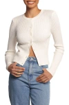 Petal And Pup Petal & Pup Searie Rib Cardigan In White