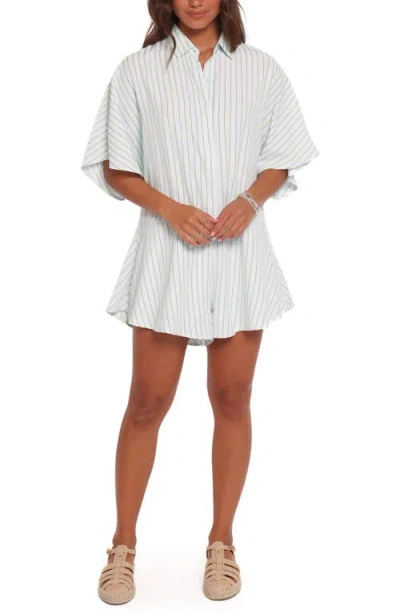 Petal And Pup Petal & Pup Sebastian Stripe Romper In Multi