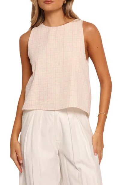 Petal And Pup Petal & Pup Selva Bow Back Sleeveless Top In Pink