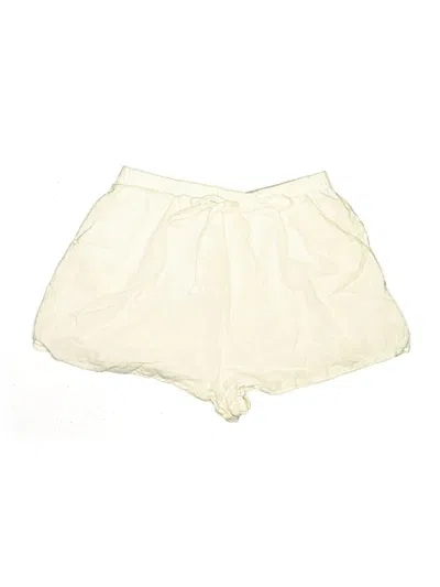 Pre-owned Petal And Pup Shorts In Ivory