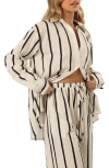 Petal And Pup Petal & Pup Silvia Stripe Button-up Shirt In Multi
