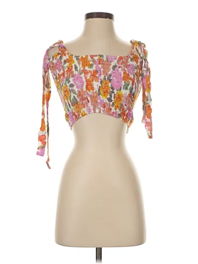 Pre-owned Petal And Pup Sleeveless Blouse In Pink