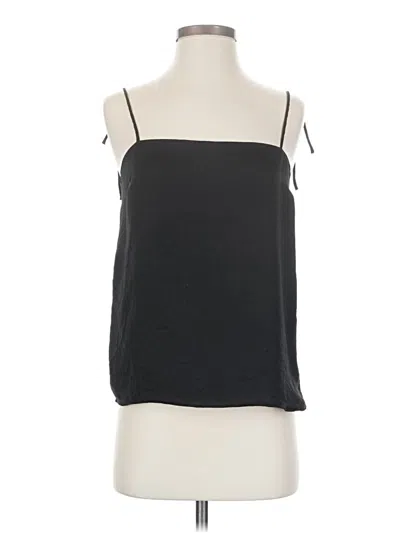 Pre-owned Petal And Pup Sleeveless Top Black Halter Neckline Tops