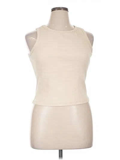 Pre-owned Petal And Pup Sleeveless T-shirt In Ivory