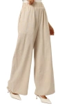 Petal And Pup Petal & Pup Soraya Wide Leg Pants In Neutral