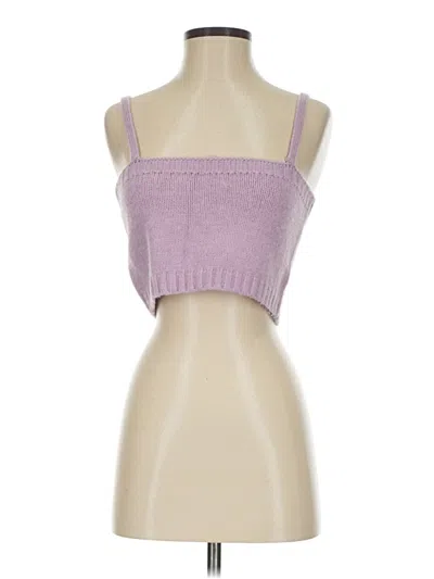 Pre-owned Petal And Pup Sweater Vest In Purple