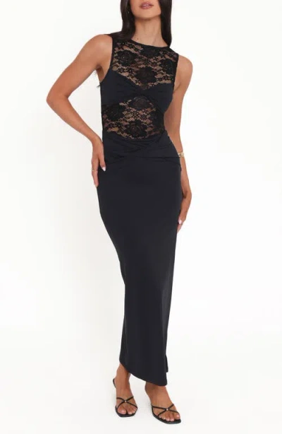 Petal And Pup Petal & Pup Tinashe Lace Body-con Dress In Black