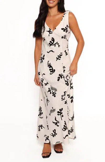 Petal And Pup Petal & Pup Tulsi Abstract Print Maxi Dress In Multi