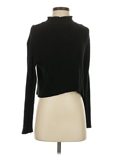 Pre-owned Petal And Pup Turtleneck Sweater In Black